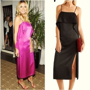 Elizabeth & James Black Marlee Cocktail Dress